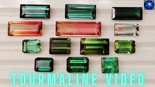 Amazing Tourmaline Stone Video Of The Mesmerizing Gemstones [upl. by Aicinod]