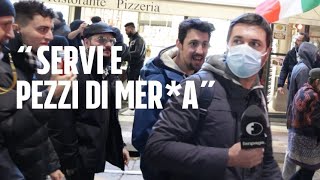 quotServi e pezzi di meraquot come è andata davvero la manifestazione quotNo green passquot a Milano [upl. by Pirnot143]