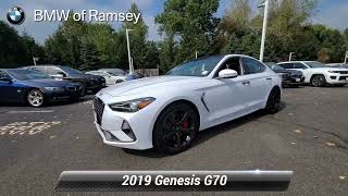 Used 2019 Genesis G70 33T Advanced Ramsey NJ B4296P [upl. by Gleason]