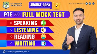 PTE Full Mock Test with Answers  August 2023  Language Academy PTE NAATI amp IELTS Online Classes [upl. by Sender755]