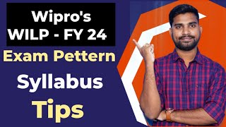 Wipro WILP FY24 exam pattern and syllabus  Wipro wilp 2022 exam tips [upl. by Orren]