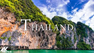 Thailand 4K  Scenic Relaxation Film With Calming Music [upl. by Nolyag165]