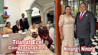 Congratulations to the Newly Wed  Ninong at Ninang kami ni Bossing [upl. by Winnah]