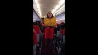 The funniest safety demonstration ever AIR ASIA Goes Viral [upl. by Rankin]