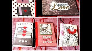 Anniversary Birthday Valentine Special  Lovely Scrapbook Review [upl. by Iclek]