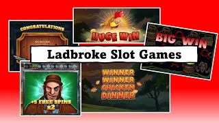 Back on the Ladbrokes site  some new slot games [upl. by Spratt]