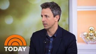 Seth Meyers Hollywood Scandals Will Be ‘Elephant In The Room’ At Golden Globes  TODAY [upl. by Anama]