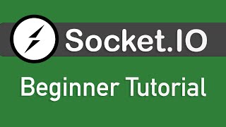 Socketio Beginner Tutorial  NodeJS  ExpressJS [upl. by Odlauso]