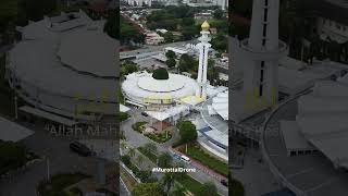 Adzan Masjid Pulau Penang dronemasjid dronepemulaadzanmekah malaysia [upl. by Reddin]