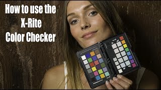 TIP  How to use the X rite color checker passport [upl. by Dammahom63]