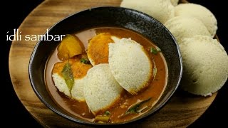 udupi style idli sambar  sambar recipe for idlidosa  hotel style idli sambar with coconut [upl. by Leilani]