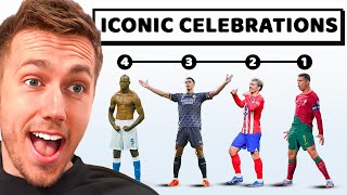 THE MOST ICONIC FOOTBALL CELEBRATIONS Blind Ranking [upl. by Duma452]