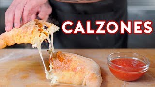 Binging with Babish Calzones from Seinfeld [upl. by Vezza988]