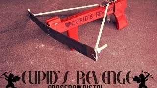 Come costruire una Balestra Pistola  How to make a crossbow pistol [upl. by Lindsley]