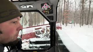 Plowing snow at treehouse ridge [upl. by Collie]