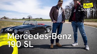 MercedesBenz 190 SL Haute Couture für die Straße [upl. by Asiram]