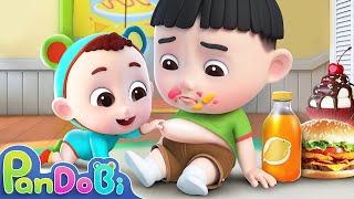 Fruits And Veggies Are Good For You  Good Habits Song  Pandobi Nursery Rhymes amp Kids Songs [upl. by Ahsie]