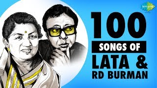 Top 100 Songs Of Lata Mangeshkar amp RDBurman  लता एंड र डी बर्मन के 100 गाने  Aap Ki Ankhon Mein [upl. by Krilov671]