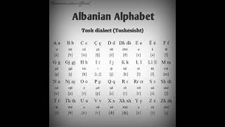 Albanian Alphabet shorts pronunciation albanian language alphabet albania education ytshort [upl. by Cleaves163]