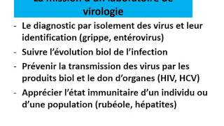 MICROBIOLOGIE DIAGNOSTIC VIROLOGIQUE [upl. by Udall636]