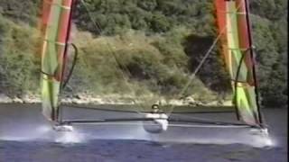 Hobie TriFoiler Promotional Video Hobie Archive Video [upl. by Olenta]