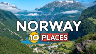 10 Best Place to Visit in Norway  Travel Video [upl. by Adine391]