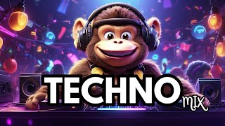 TECHNO MIX 2024 🎧 Best Rave MUSIC for Clubs Workouts and Driving party gym car music Techno vibes [upl. by Nnairol]