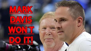 The SECRET Why Mark Davis WONT Fire Josh McDaniels  Raiders News [upl. by Firooc]