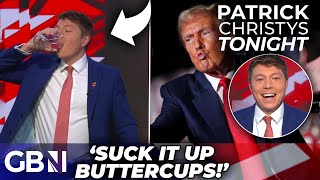 Watch Patrick Christys HILARIOUSLY Mock LeftWing Media as Trump’s US Victory Causes Uproar [upl. by Chavaree]