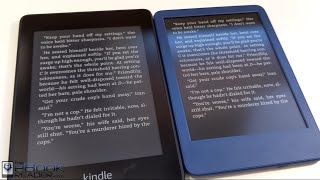 2022 Kindle vs Paperwhite 4 Comparison Review [upl. by Ativet]