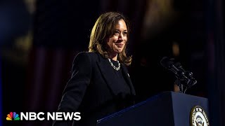 Kamala Harris calls Trump to concede presidential race [upl. by Airehs758]