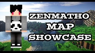 MAP ZENMATHO DI MCPE  Minecraft PE Map Showcase [upl. by Epilihp237]