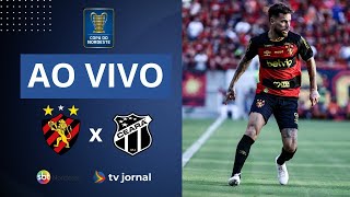 SPORT X CEARÁ AO VIVO  QUARTAS DE FINAIS  COPA DO NORDESTE 2024 [upl. by Jilleen66]