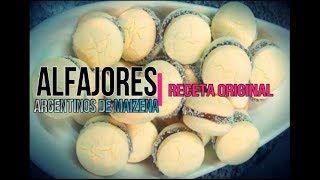 Alfajores Argentinos de Maicena  Receta Original [upl. by Dale708]