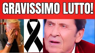 GRAVE LUTTO PER PAOLO BONOLIS E GIANNI MORANDI  ITALIA SOTTO SHOCK [upl. by Daloris]