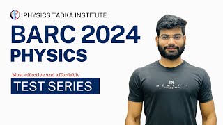 barc 2024 physics test series physics tadka institute [upl. by Ehtiaf]