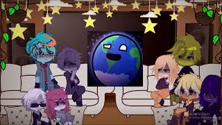 Moons react to Earth  Solarballs  Part 12  My aunoncanon reactions [upl. by Ahsinnod]