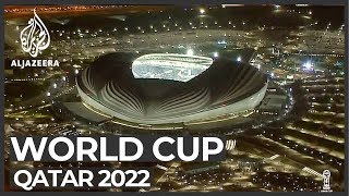 World Cup 2022 Qatar inaugurates Al Wakrah Stadium [upl. by Akinna]