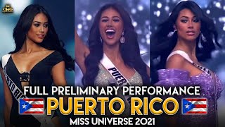 Miss Universe Puerto Rico 2021 Preliminary full Performance [upl. by Reilamag464]