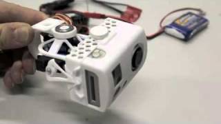 3axis camera gimbal for GoPro assembly and servo test [upl. by Curry]