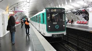 Paris MP59 Métro 4  Étienne Marcel [upl. by Greenquist]