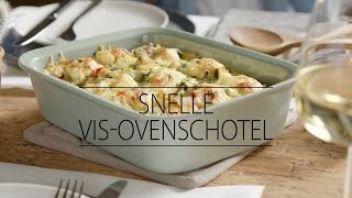 Snelle visovenschotel  CookLoveShare [upl. by Bondie]