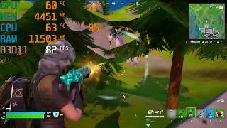 Fortnite  Epic Settings  i7 9700 RX 6600  12 November 2024 [upl. by Ermeena459]