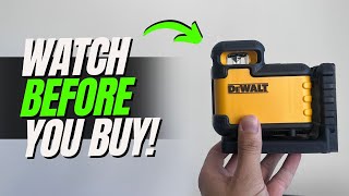 FULL review of DEWALT Laser Level Cross Line Laser 360  DW03601 [upl. by Hjerpe]