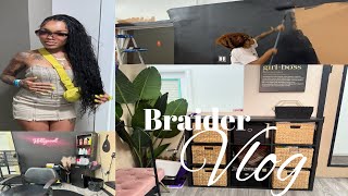 Braider Vlog Suite Transformation Moving into New Suite Revamping Rekindling Old Friendships [upl. by Gans]