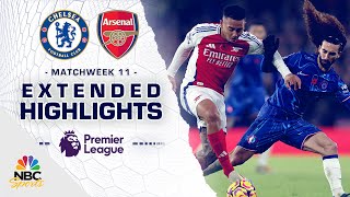 Chelsea v Arsenal  PREMIER LEAGUE HIGHLIGHTS  11102024  NBC Sports [upl. by Bannasch]