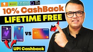 Best Cashback Credit Card  HDFC Tata Neu Infinity vs Tata Neu Plus vs HDFC Swiggy Credit Card [upl. by Tova]