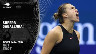 Brilliant Shot Making From Aryna Sabalenka  2024 US Open [upl. by Onitselec]