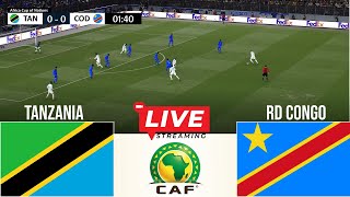 🔴 EN DIRECT  Tanzanie vs RD Congo  Éliminatoires de la Coupe dAfrique des Nations 2026 [upl. by Diraj]