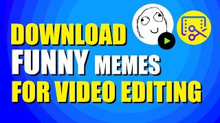 How To Download Funny Memes For Video Editing Quick amp Easy [upl. by Anesuza]